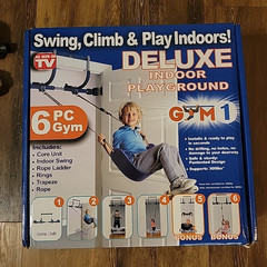 Gym 1 Deluxe Indoor Playground 6 Piece Set MISSING 1 PIECE As Seen on TV Gym1
