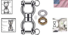 Durable 360° Silent Swing Swivel with Heavy Load Capacity for Versatile Use