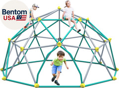 12FT Climbing Dome, Outdoor Dome Climber for Kids 3-10 Supporting 1000 Lbs, Easy