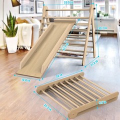 Baoniu Triangle Climbing Toys, Stable Climbing Toys for Toddlers with Climbing a