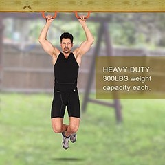 Set of 4 Safety Playground Handles,Swing Set Kids Safety Hand Orange-4pcs