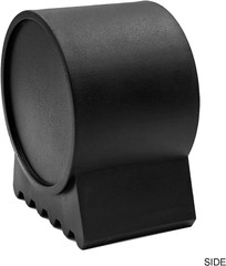 2.36″/60Mm Porch Swing Replacement Straight Feet, Black Plastic Leg Caps to Secu