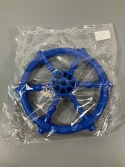 Backyard Discovery Premium Steering Wheel – Blue and Lime – NO HARDWARE