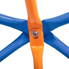 TOBBI Kids Jungle Gym Dome Metal Toddler Climbing Frame Sports Play Set for Gift