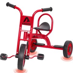 Red Preschool Kids Tricycles for 5-7 Year Olds – Durable Pedal – Durable