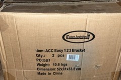 Eastern Jungle Gym Easy 1-2-3 A-Frame Two Bracket Kit w/ Mounting Hardware