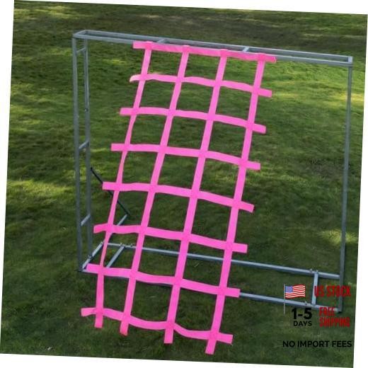 CL CLC Military Climbing Net – Playground Play Safety Net, Rope Ladder, Jungle