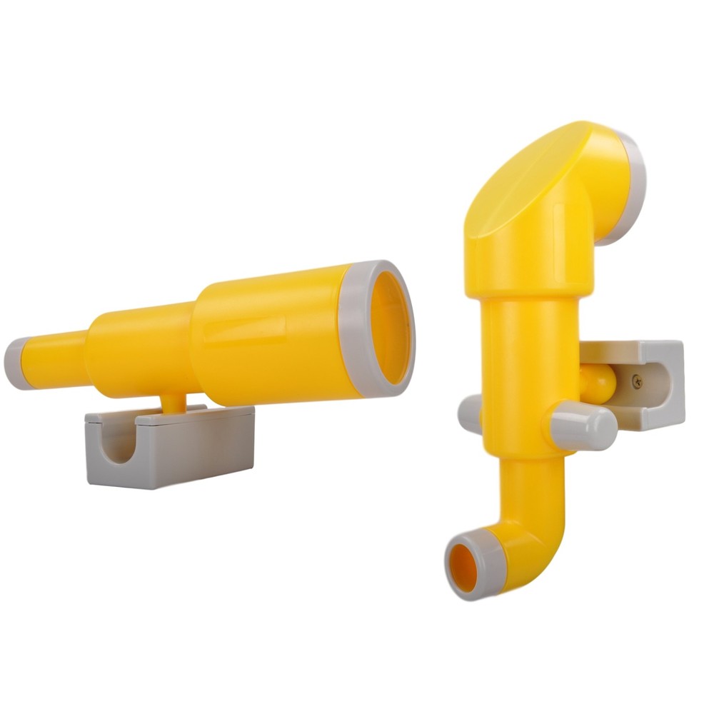 SWING SET STUFF INC MONOCULAR COMBO KIT (YELLOW) equipment attachment wood 0299