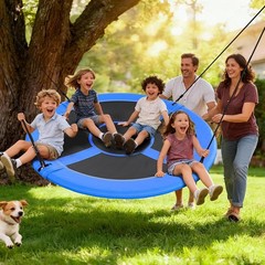 Trekassy 60″ Large Saucer Tree Swing for Kids Adults 900D Oxford Waterproof with
