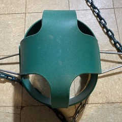 High Back Full Bucket Swing with Coated Chain – Heavy Duty Professional Swing