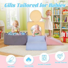 Climbing Toys for Toddlers 1-3, Foam Climb Blocks for Baby，6-Piece Baby Climb…