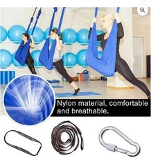 Pink Indoor Therapy Sensory Swing for Girls Teens with Hardware & Unicorn Bag Nw