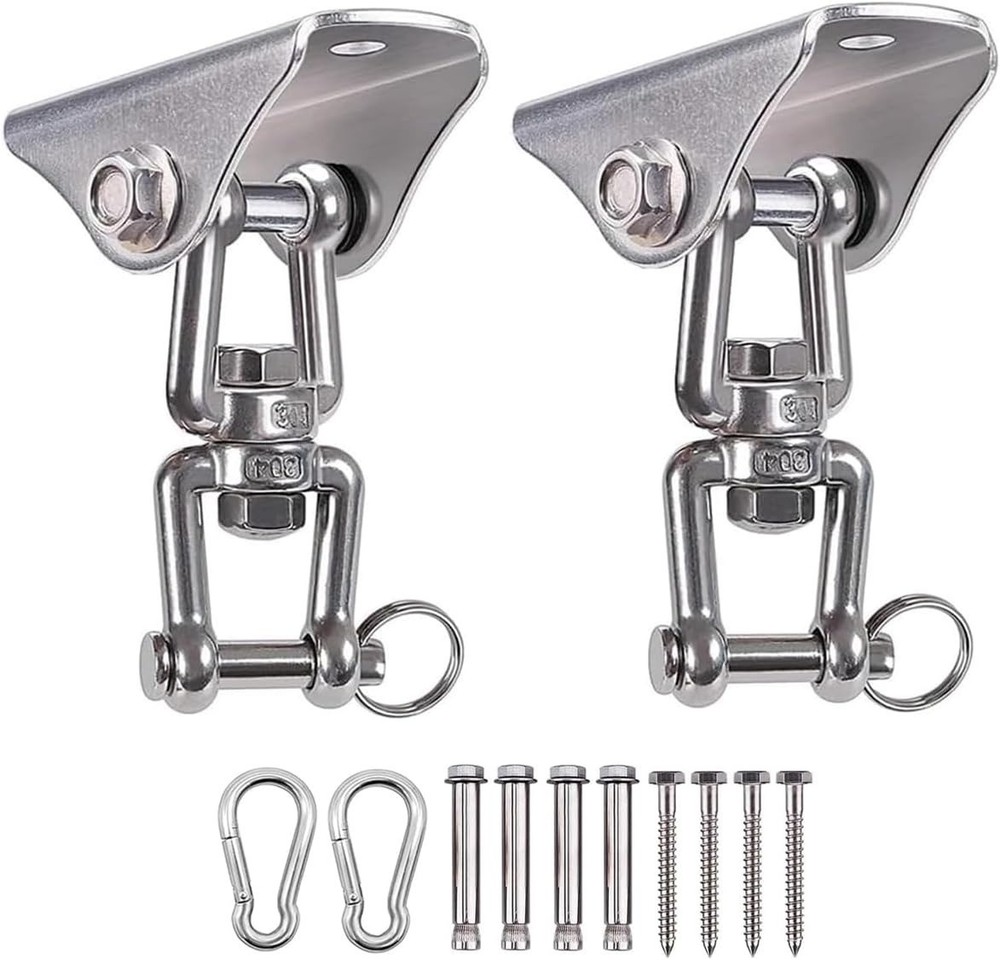 Swing Hangers for Wooden Sets Pack of 2 Heavy Duty Swingset Hardware