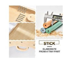 BlueWood Pikler Triangle Set 7in1 Foldable Baby Climbing Toys Wooden Montesso…