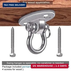 2Pack Heavy Duty Swing Hanger 180° Ceiling Swing Mount 1000 LBS Capacity Heavy B