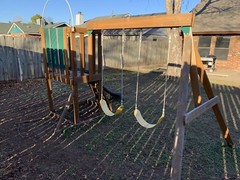 KidKraft Ainsley Wooden Outdoor Swing Set