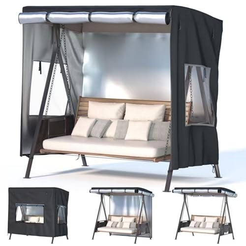 Outdoor Swing Cover,Patio Swing Chair Covers,Garden 69” L x 45” D x 57” H