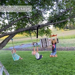 Swing Spins – 360° Spinner Swing for Boys Girls Indoor Outdoor Twister Activi…