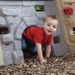 Outdoor CLIMBER WALL CRAWLER TUNNEL SLIDE Activity Playground Toy Gym Explore