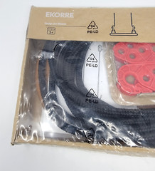 IKEA 10041670 EKORRE Hanging Wood Seat Swing Indoor/Outdoor 12031 Sealed