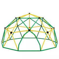 12 Ft. Multi-Colored Outdoor Dome Climber Jungle Gym Geometric Playground Kids C