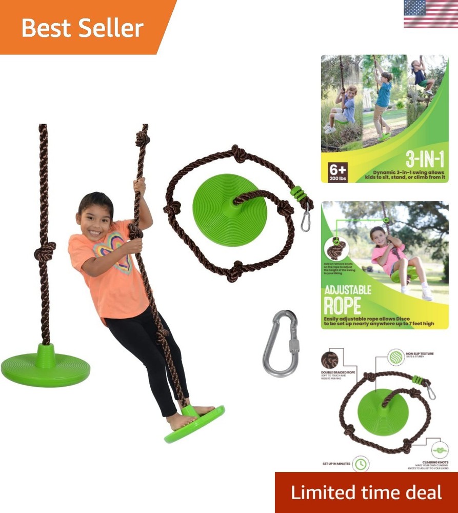 Disco Tree Swing – Swing Sets for Backyard, Outdoor Swing, Swingset Outdoor f…