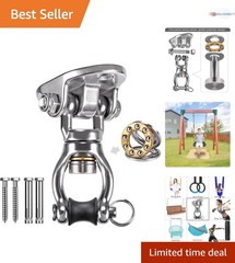 Heavy Duty Stainless Steel Swing Hanger 1200 LB Capacity Indoor Outdoor