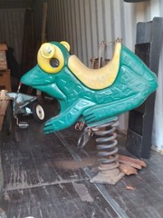 Gametime Saddle Mates Frog – Original Paint