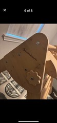 WoodAndHearts Pikler Triangle Set w/ Ramp & Rocker | Montessori Climber