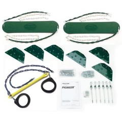 Outdoor Swing Set Hardware Kit W Playset Accessories (Lumber Slide Not Included)