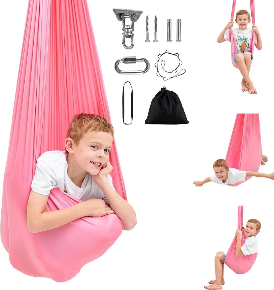Sensory Swing,Therapy Swing for Kids with Special Needs (Hardware Included),S…