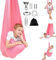 Sensory Swing,Therapy Swing for Kids with Special Needs (Hardware Included),S…