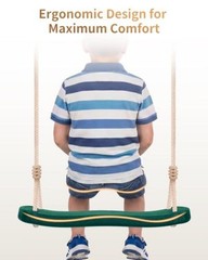 Weatherproof Tree Swing for Kids,Heavy Duty 264LB for Backyard | Green