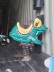 Gametime Saddle Mates Frog – Original Paint