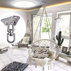 Stainless Steel Swing Hanger Heavy Duty Ceiling Swing Mount Free Swivel Swing Ho