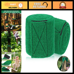 Tree Protector Kit for Slacklines – 79″ x 4″ Non-Slip Felt Tree Guards, 2 Pack