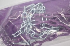 Extreme Duty Swing Belt Assembly Steel Plum/Purple 250lbs 04-0039-P/P Unit