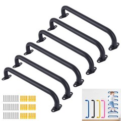 BiJun17 inch Metal Playground Handles,Monkey Bars Indoor Heavy Duty Ceiling G…