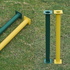 Set of 6 Monkey Bars Ladder Rungs Playground Sets for Backyards Steel Swing Set
