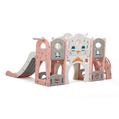 9 in 1 Toddler Slide and Climber Playset Kids Slide Indoor Slide for Baby Room