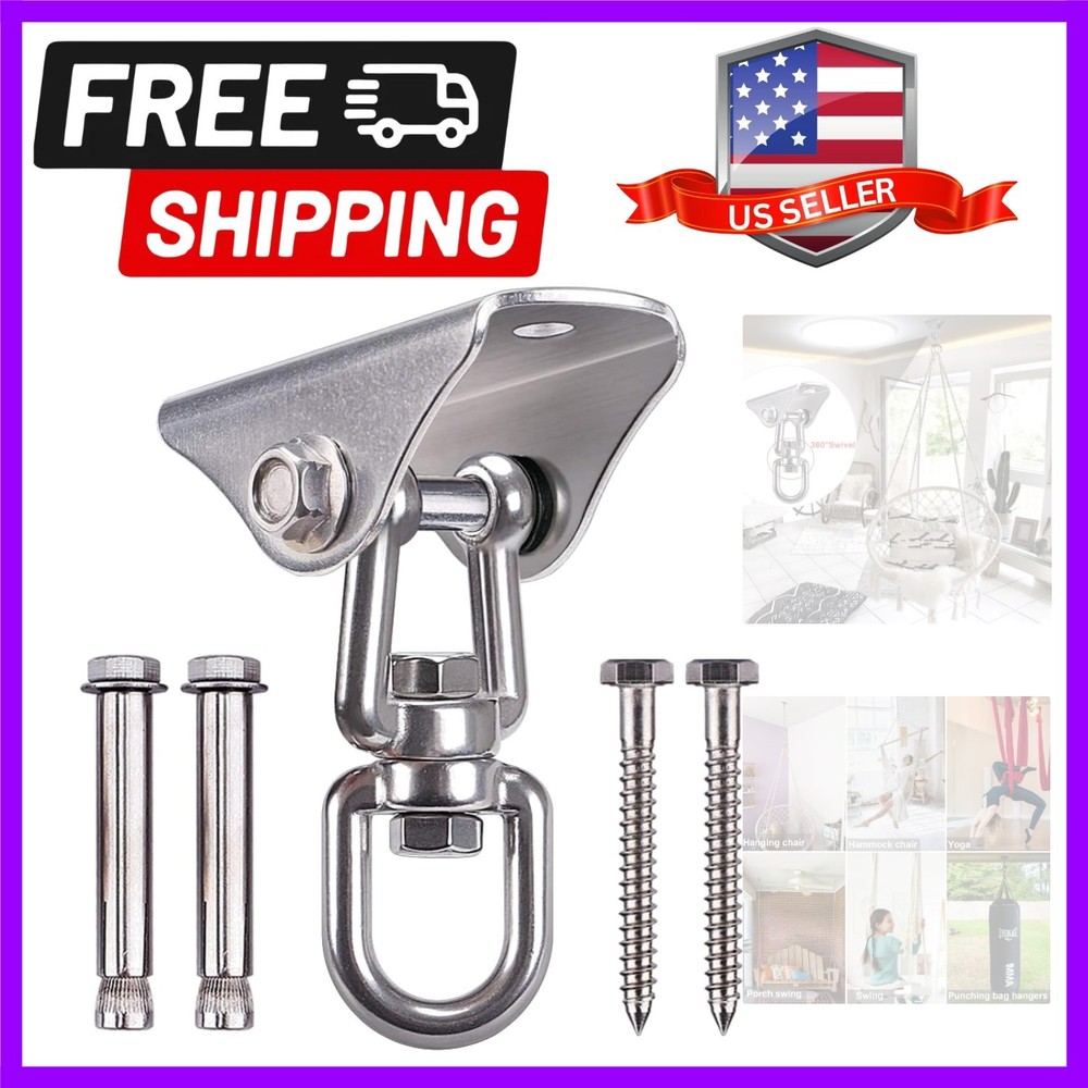 Swing Hanger 304 Stainless Steel Ceiling Swing Mount 1000 LB Capacity Swings …
