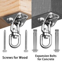 Heavy Duty Swing Hangers for Wooden Sets 2000 LB Capacity Hammock Hanger 360 …