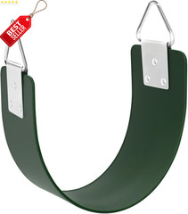 Swing Seat 30in Metal Triangle Ring Heavy Duty 300lb Outdoor Green – US