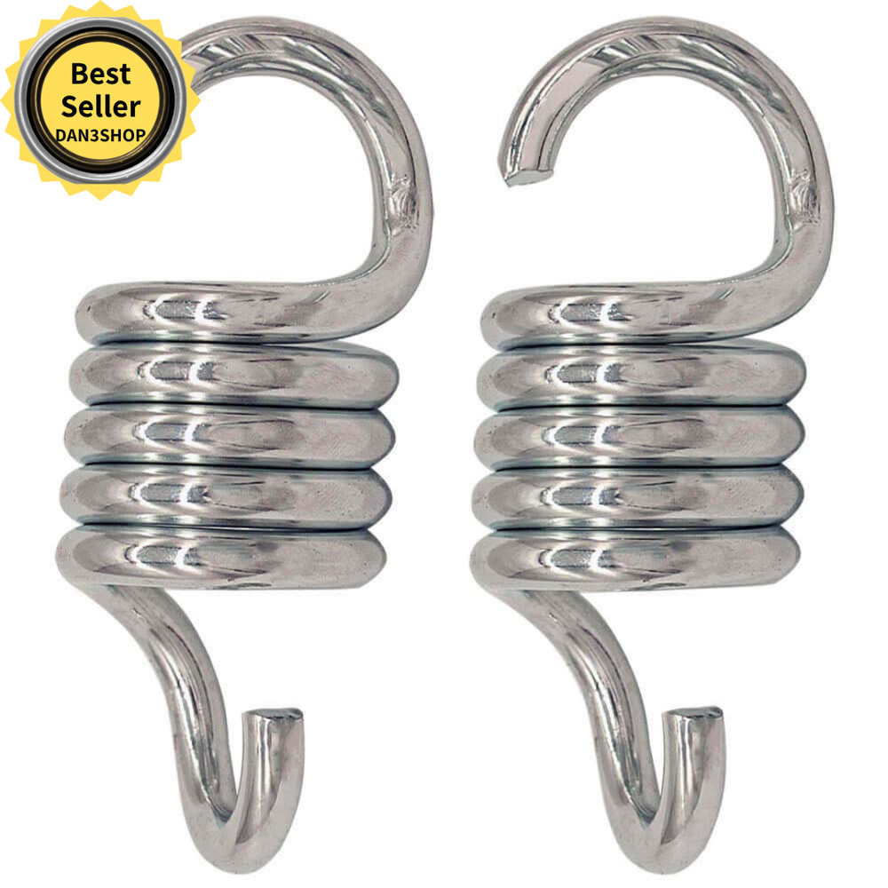 Porch Swing Springs Hammock-Chair Spring – 1500Lbs Heavy Duty Suspension Hang…