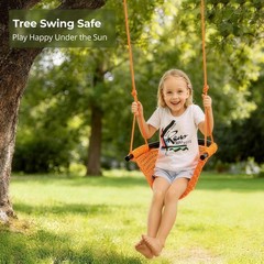 Swing Seat for Kids Heavy Duty Rope Play Secure Children Swing Set,Perfect fo…