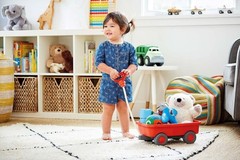 Durable Outdoor Play Wagon – BPA-Free, Dishwasher Safe for Little Adventurers