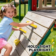 8Pcs Kids Playground Safety Handles -Swing Set & Climbing Frame Hand Grips, M…