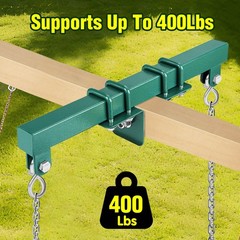 Heavy Duty Glider Swing Brackets, 400lbs Conversion Kit for Play Set, Univers…
