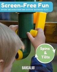 Playground Equipment Play for Kids, Toddlers – Green Playset Periscope