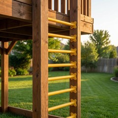 16.5 Inch Heavy Duty Steel Monkey Bars, 10 Pack Metal Ladder Rungs for Backya…